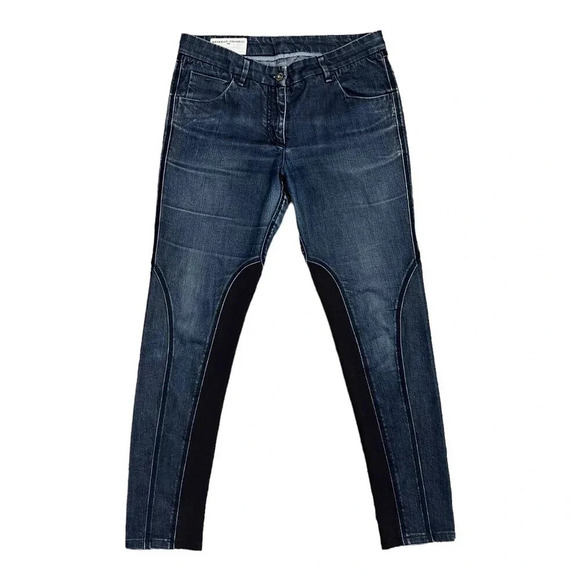 Brunello Cucinelli Dark Wash Italian Rider Jeans 6 - Picture 1 of 7